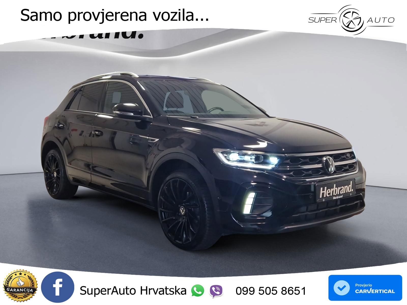 Volkswagen T-Roc 1.5 TSI (150 KS) DSG R-Line LED+GR SJED+ACC