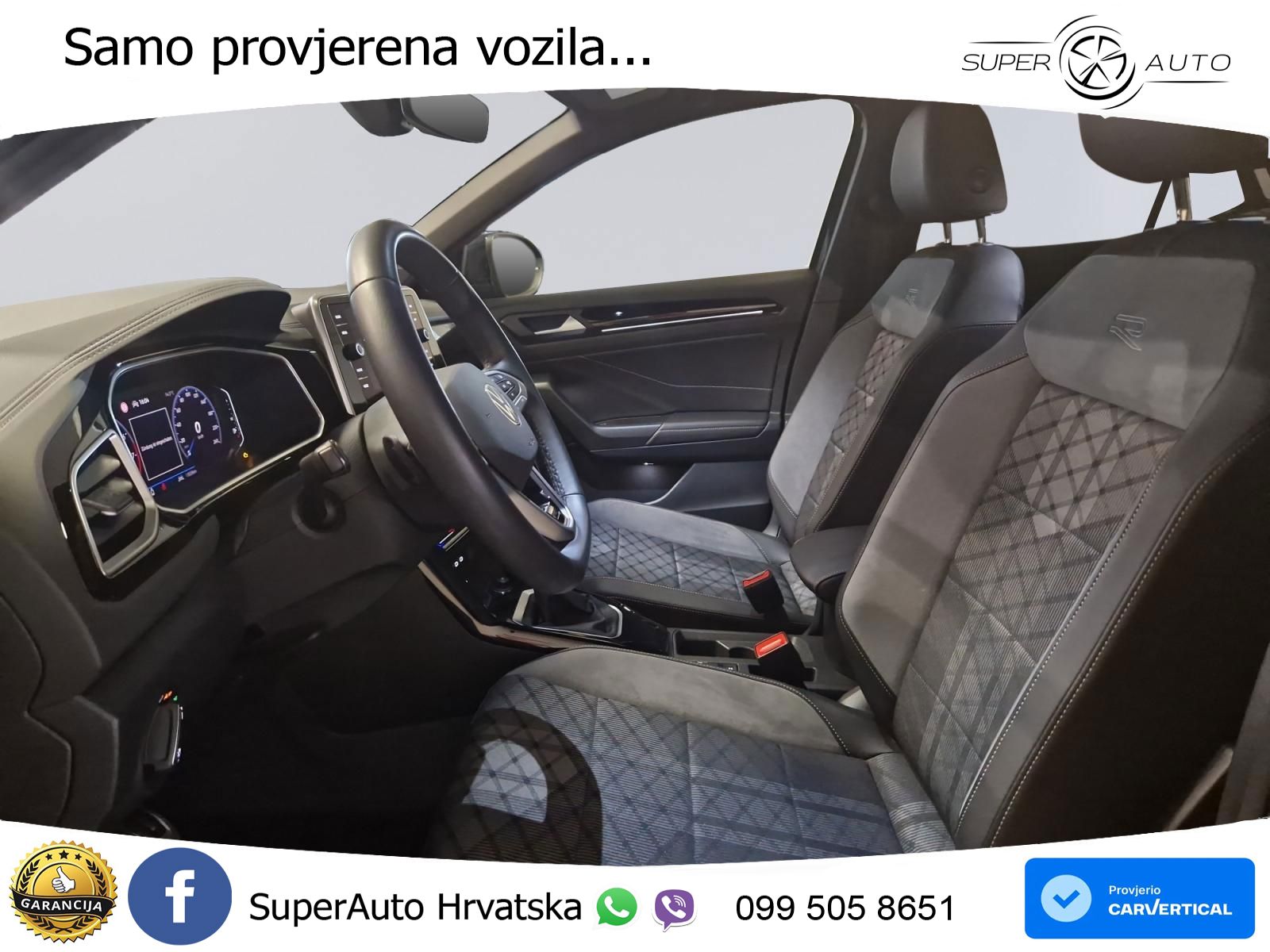 Volkswagen T-Roc 1.5 TSI (150 KS) DSG R-Line LED+GR SJED+ACC