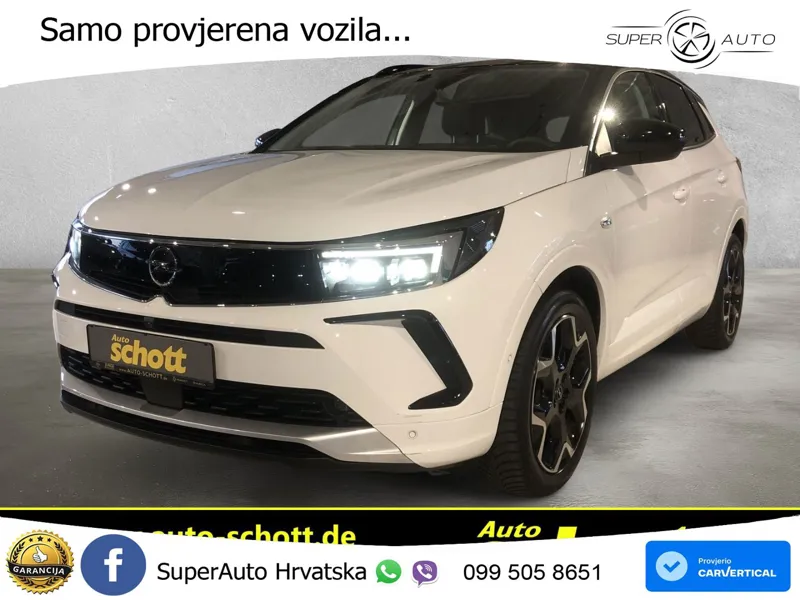 Opel Grandland 1.2i Turbo (130 KS) Automatic Ultimate LED+GR SJED+ACC