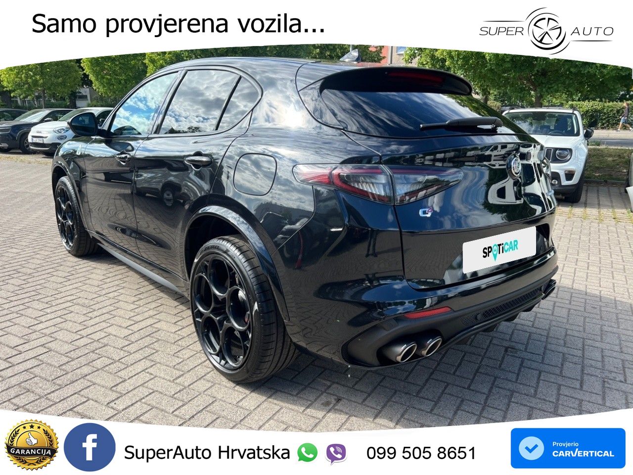 Alfa Romeo Stelvio Quadrifoglio 2.9 V6 Bi-Turbo (520 KS) Q4 Automatic LED+GR SJED+ACC