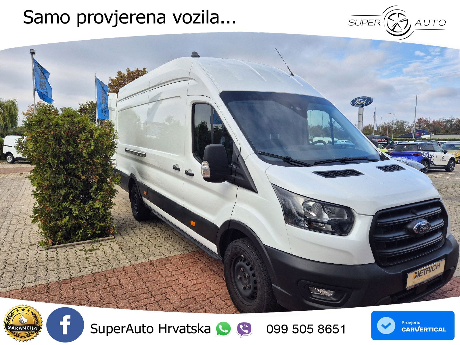 Ford Transit Kasten FT350L4H3 2,0ltr./165PS Diesel 165 KS
