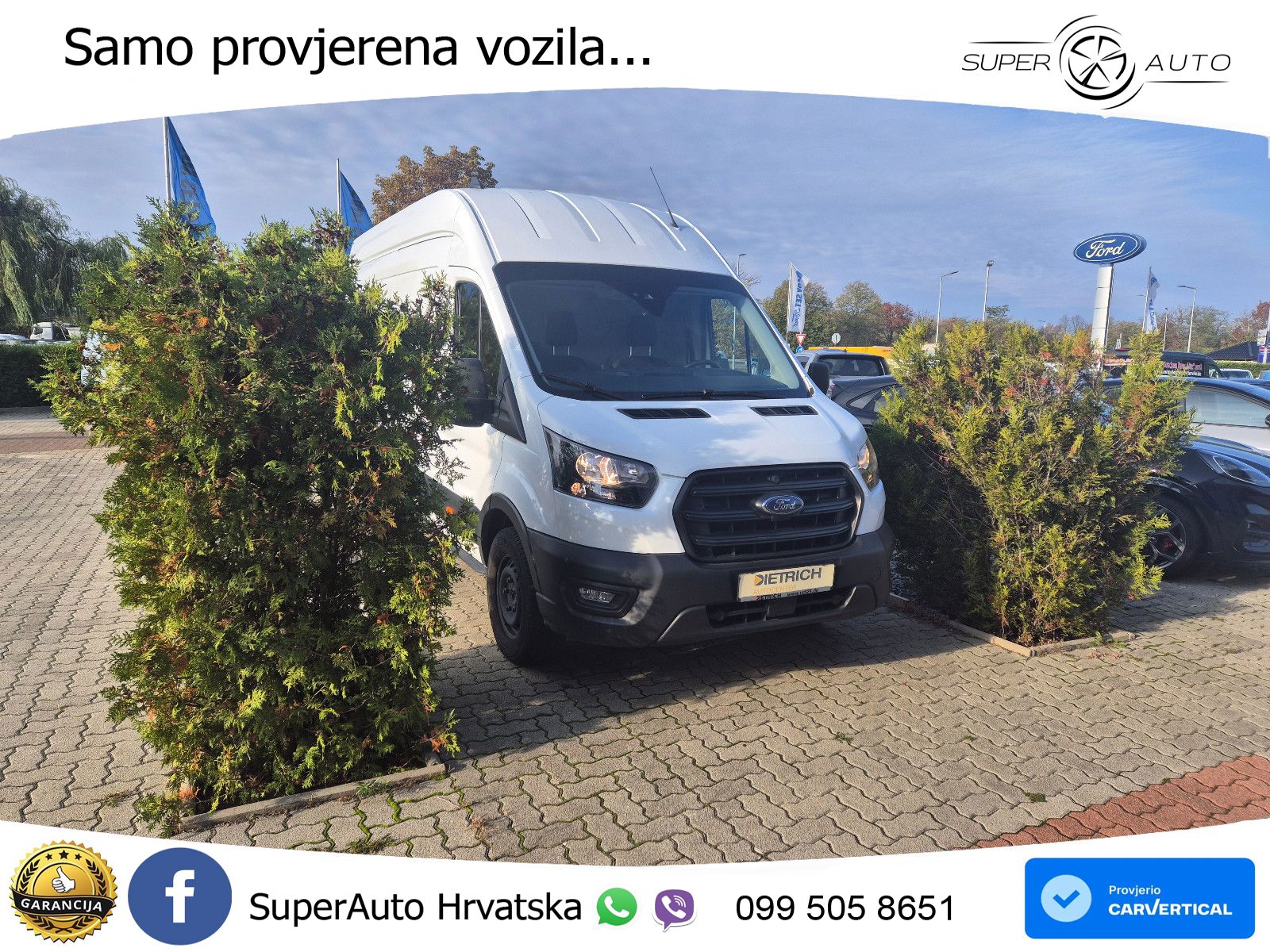 Ford Transit Kasten FT350L4H3 2,0ltr./165PS Diesel 165 KS