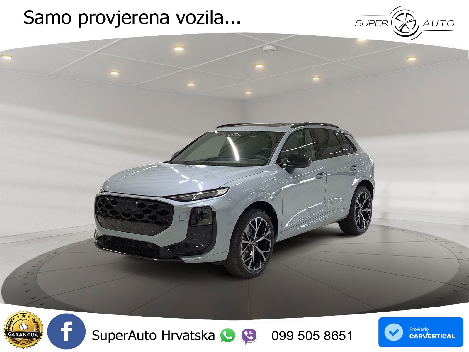 Audi Q3 2.0 TFSI (265 KS) quattro S tronic LED+GR SJED+ACC