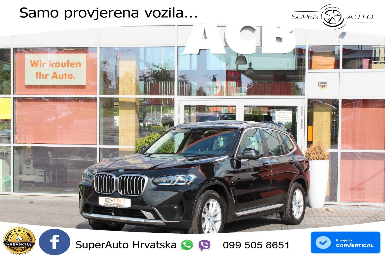 BMW X3 30e xDrive Steptronic LED+GR SJED+ACC
