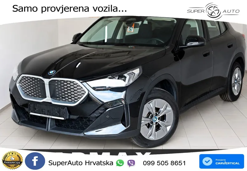 BMW iX2 66.5 kWh (204 KS) eDrive20