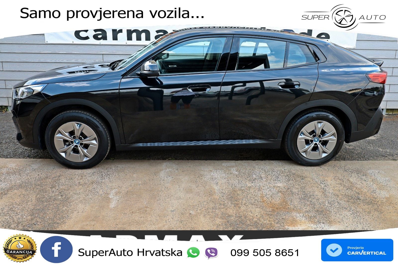 BMW iX2 66.5 kWh (204 KS) eDrive20