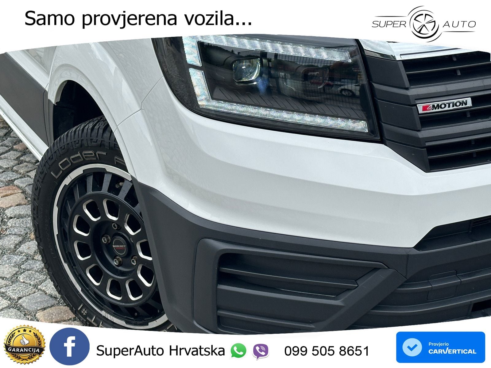 Volkswagen Crafter 35 mittellang 4Motion +AHK+LED+CAM+ 177 KS