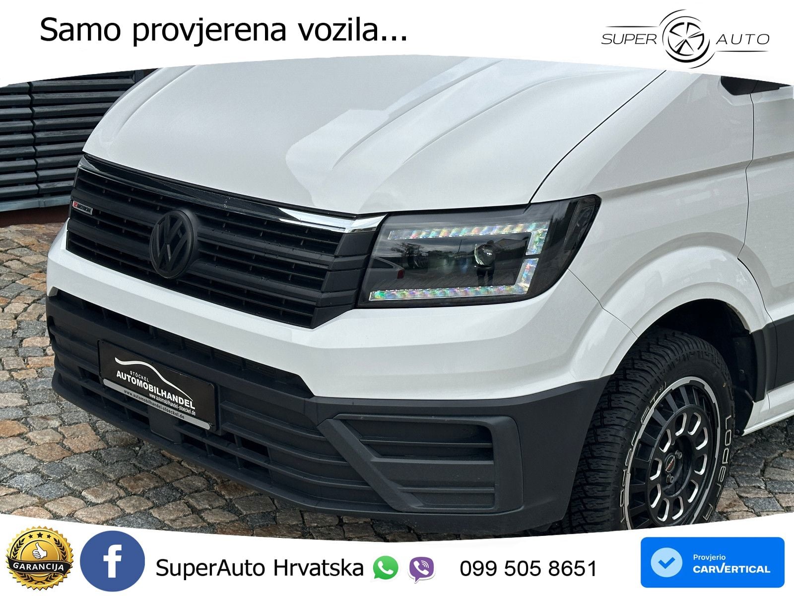 Volkswagen Crafter 35 mittellang 4Motion +AHK+LED+CAM+ 177 KS