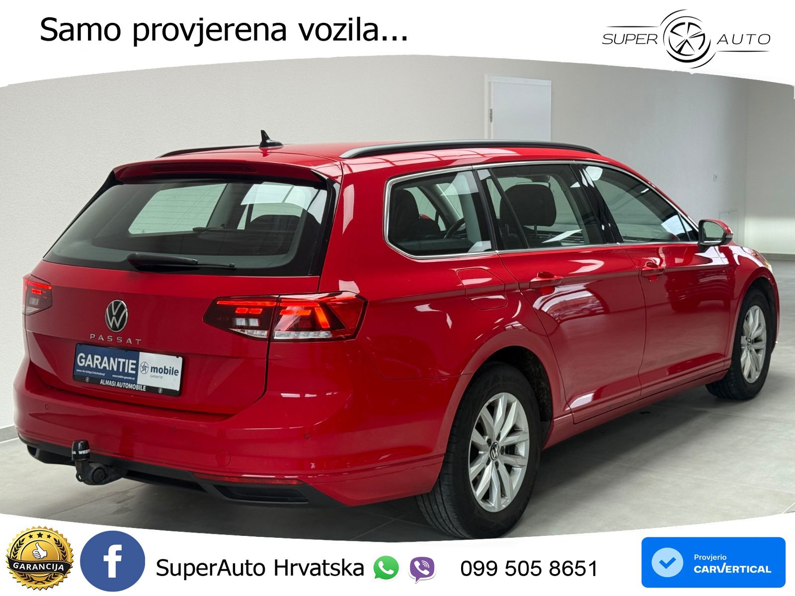 Volkswagen Passat Variant 2.0 TDI (122 KS) DSG LED+GR SJED+ACC