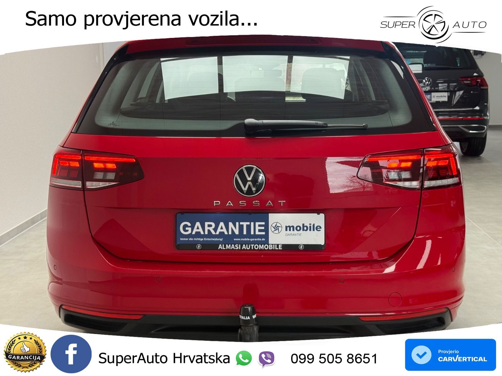 Volkswagen Passat Variant 2.0 TDI (122 KS) DSG LED+GR SJED+ACC