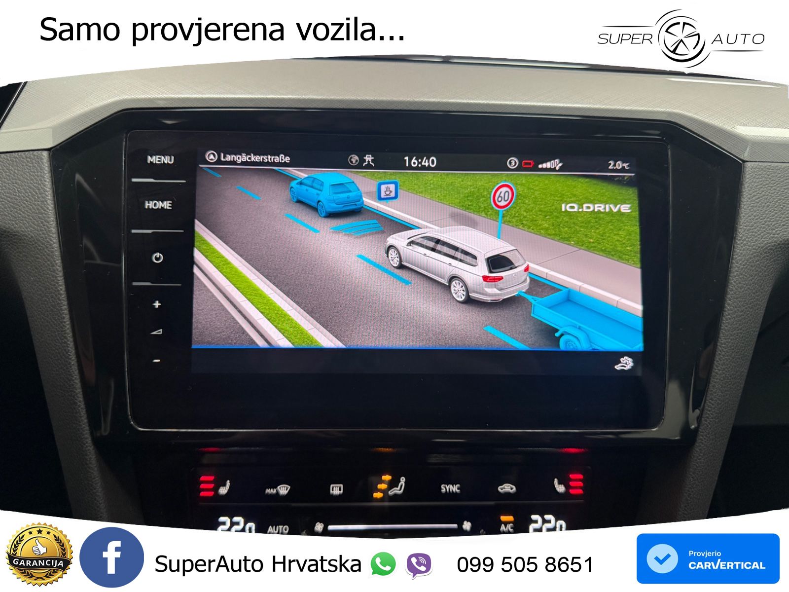 Volkswagen Passat Variant 2.0 TDI (122 KS) DSG LED+GR SJED+ACC