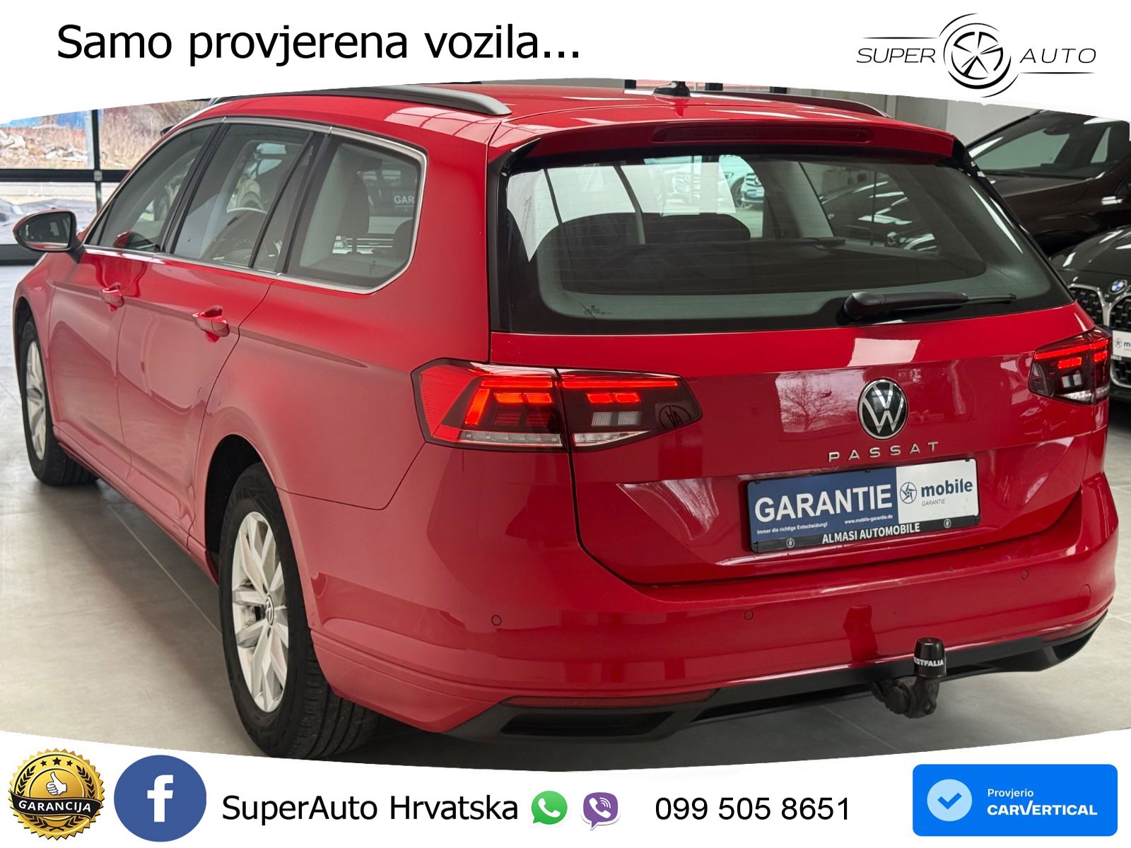 Volkswagen Passat Variant 2.0 TDI (122 KS) DSG LED+GR SJED+ACC