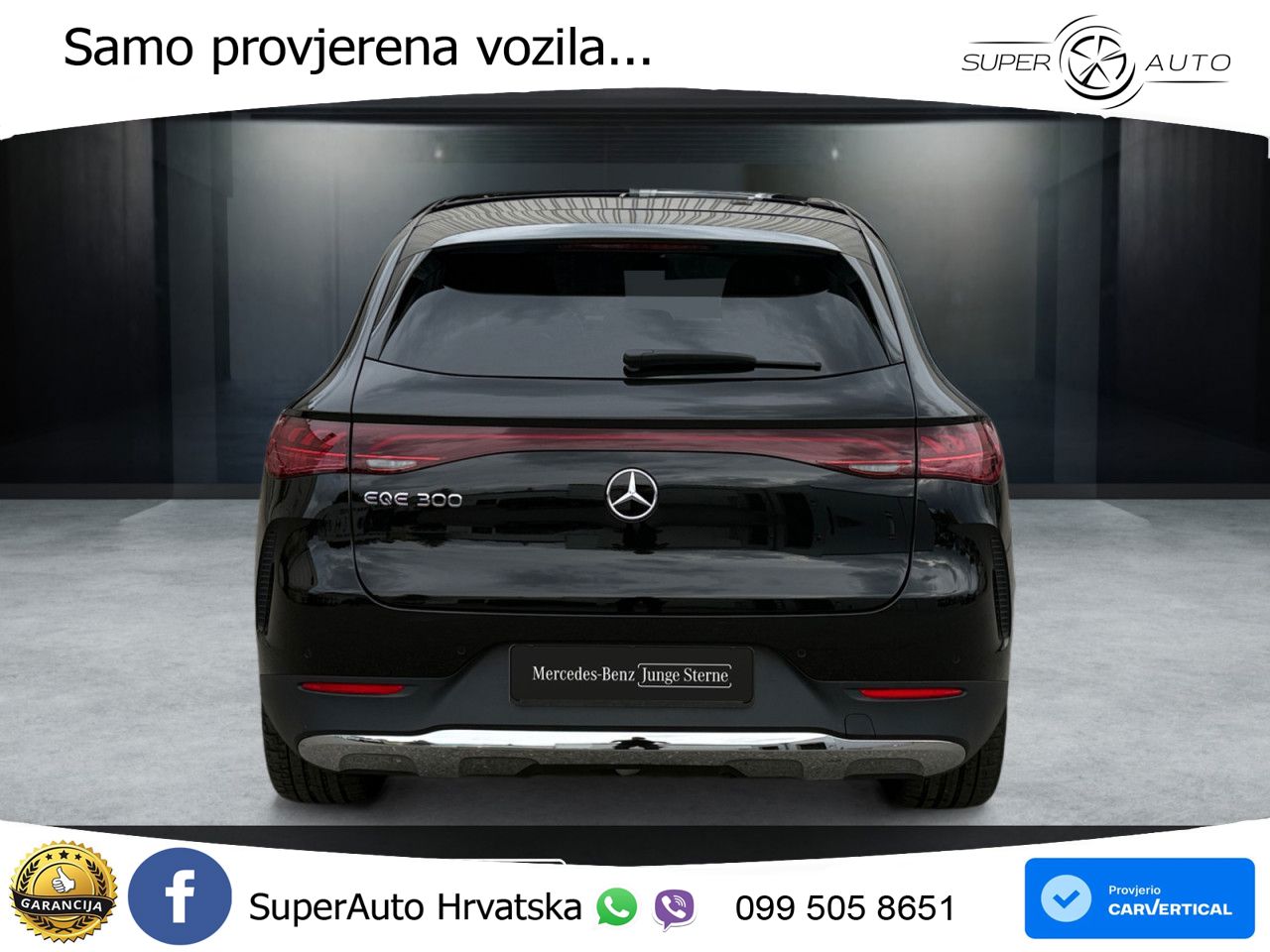 Mercedes EQE SUV 300 100 kWh (265 KS) LED+GR SJED+ACC