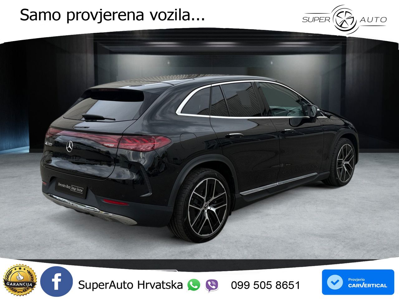 Mercedes EQE SUV 300 100 kWh (265 KS) LED+GR SJED+ACC