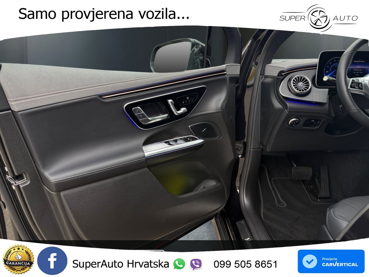 Mercedes EQE SUV 300 100 kWh (265 KS) LED+GR SJED+ACC