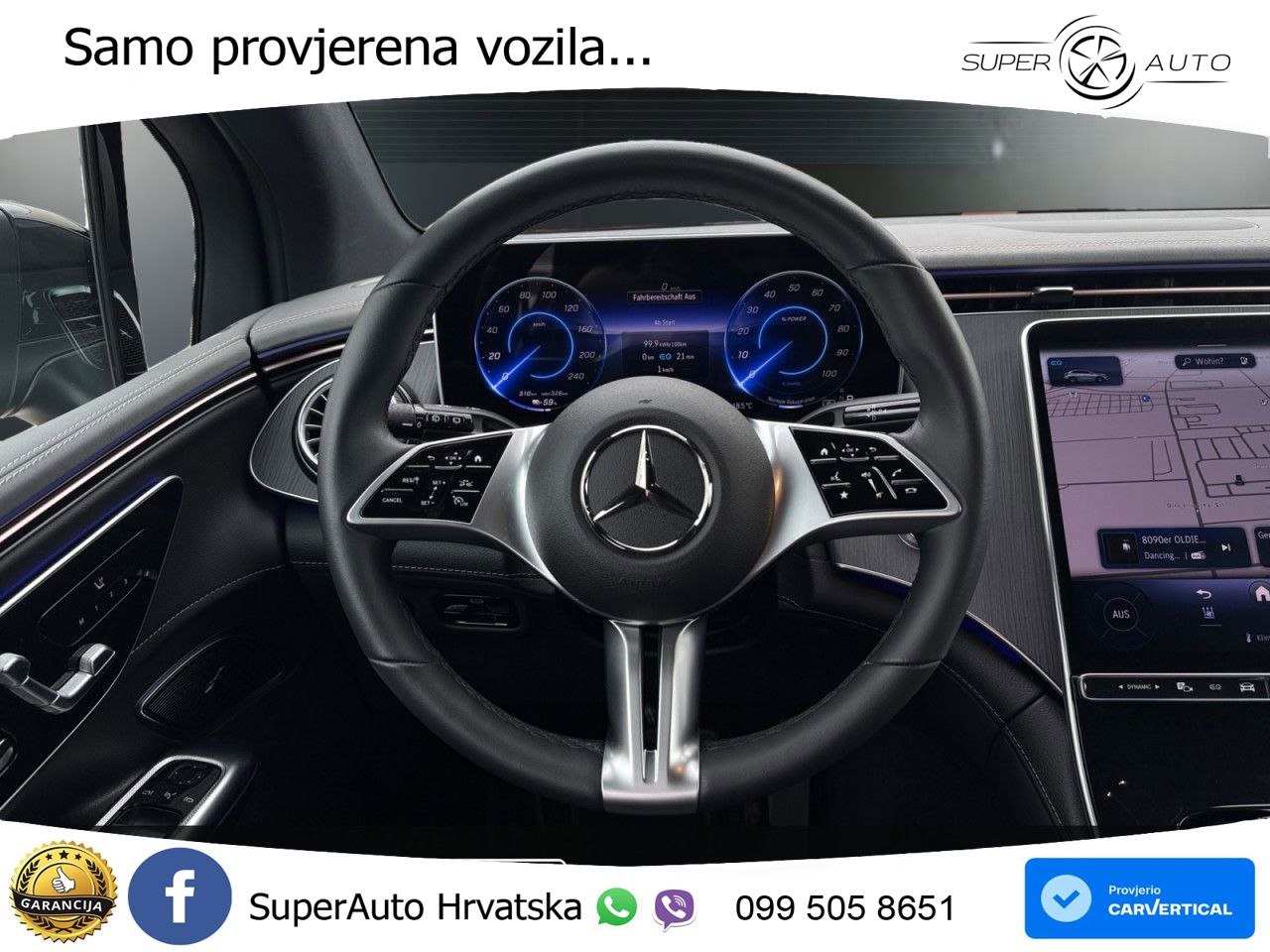 Mercedes EQE SUV 300 100 kWh (265 KS) LED+GR SJED+ACC