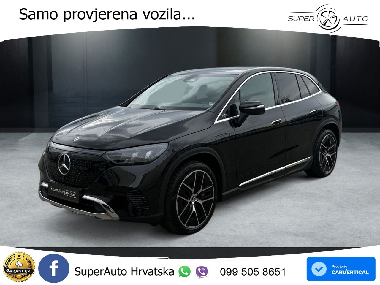 Mercedes EQE SUV 300 100 kWh (265 KS) LED+GR SJED+ACC