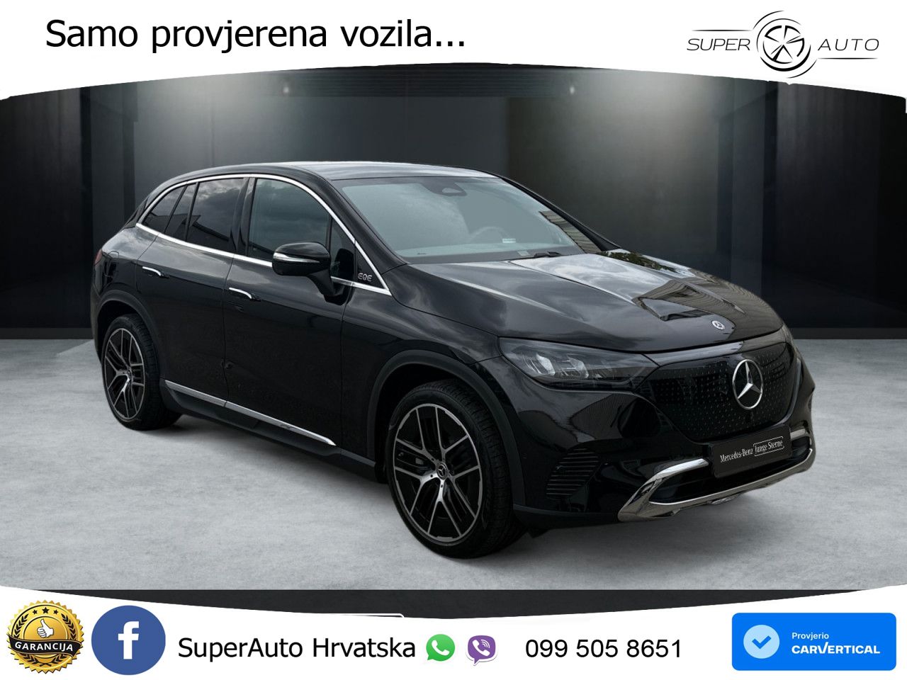 Mercedes EQE SUV 300 100 kWh (265 KS) LED+GR SJED+ACC