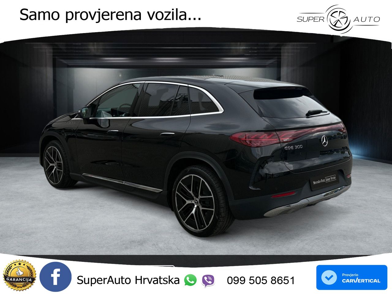 Mercedes EQE SUV 300 100 kWh (265 KS) LED+GR SJED+ACC