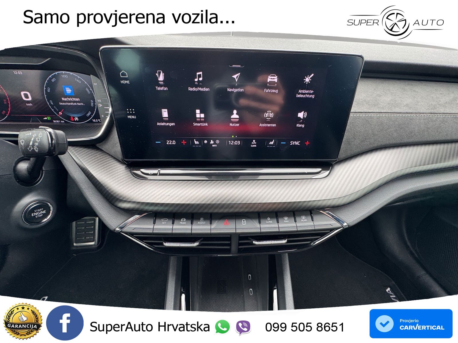 Škoda Octavia Combi RS 2.0 TDI (200 KS) 4x4 DSG LED+GR SJED+ACC