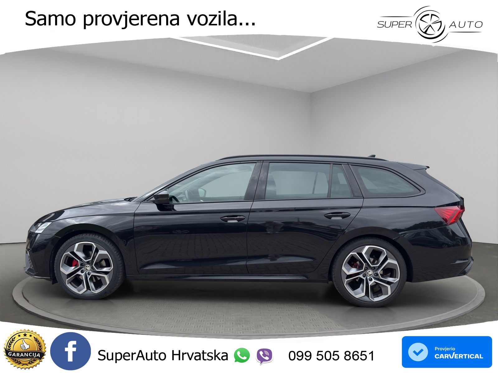 Škoda Octavia Combi RS 2.0 TDI (200 KS) 4x4 DSG LED+GR SJED+ACC