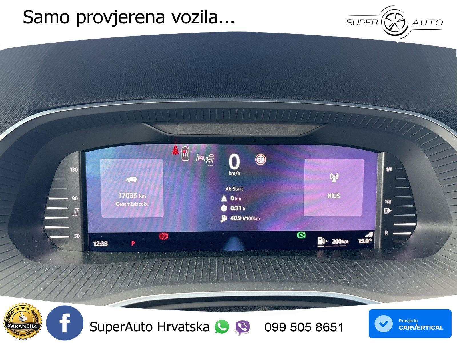Škoda Octavia Combi 2.0 TDI (150 KS) DSG LED+GR SJED+ACC