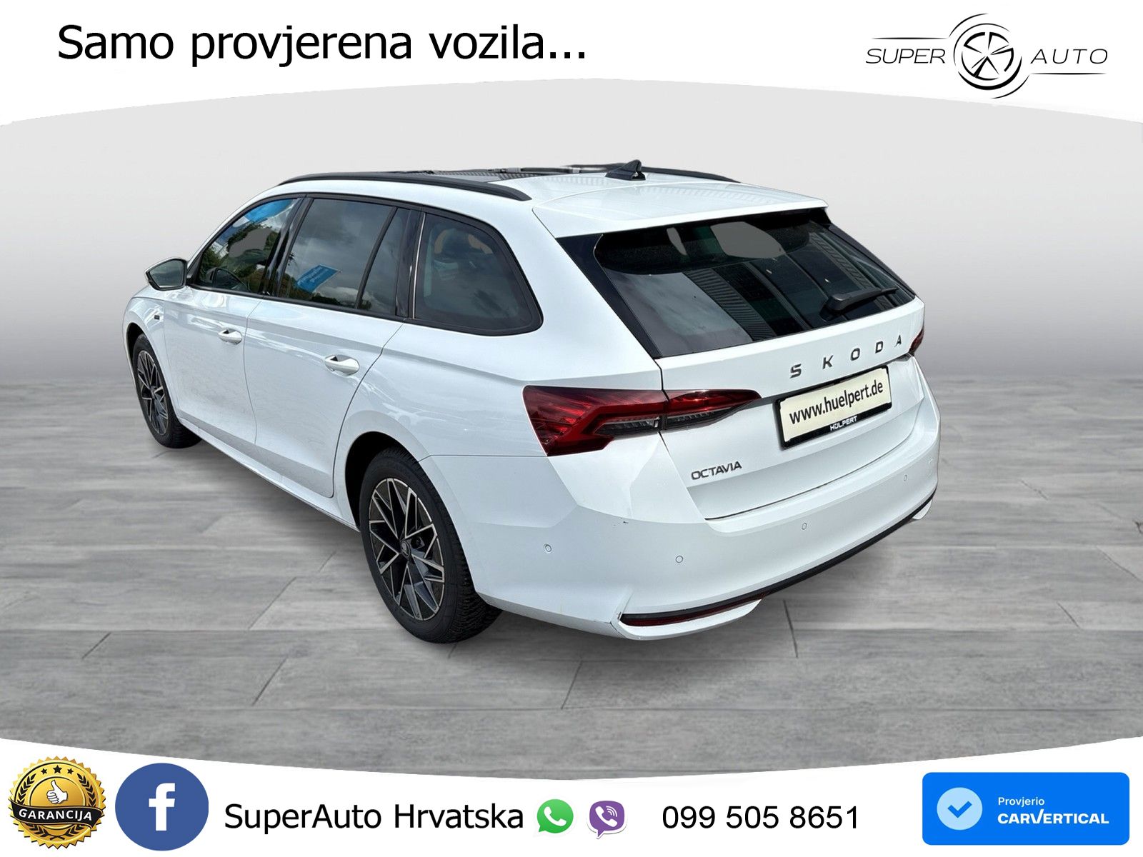 Škoda Octavia Combi 2.0 TDI (150 KS) DSG LED+GR SJED+ACC