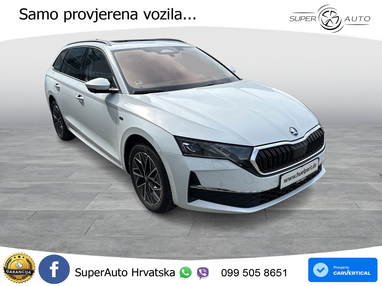 Škoda Octavia Combi 2.0 TDI (150 KS) DSG LED+GR SJED+ACC