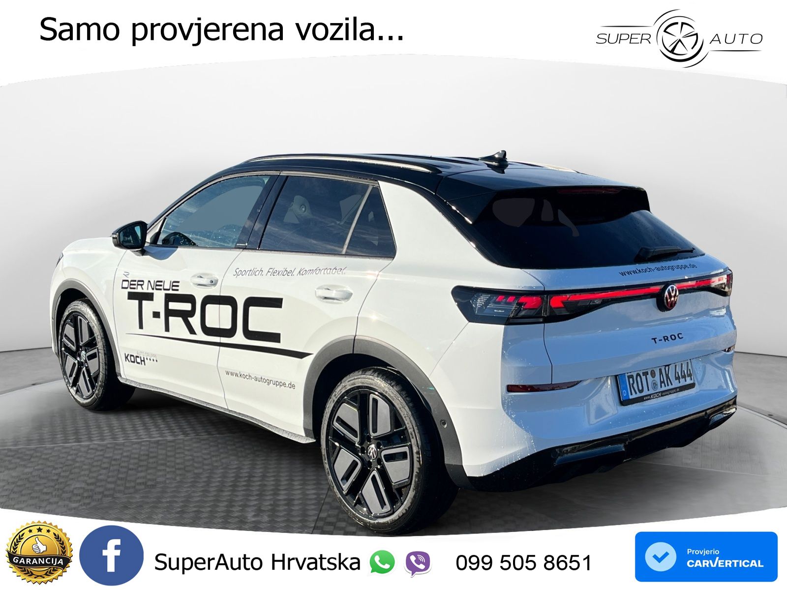 Volkswagen T-Roc II 1.5 eTSI (150 KS)  DSG MATRIX+GR SJED+KAM