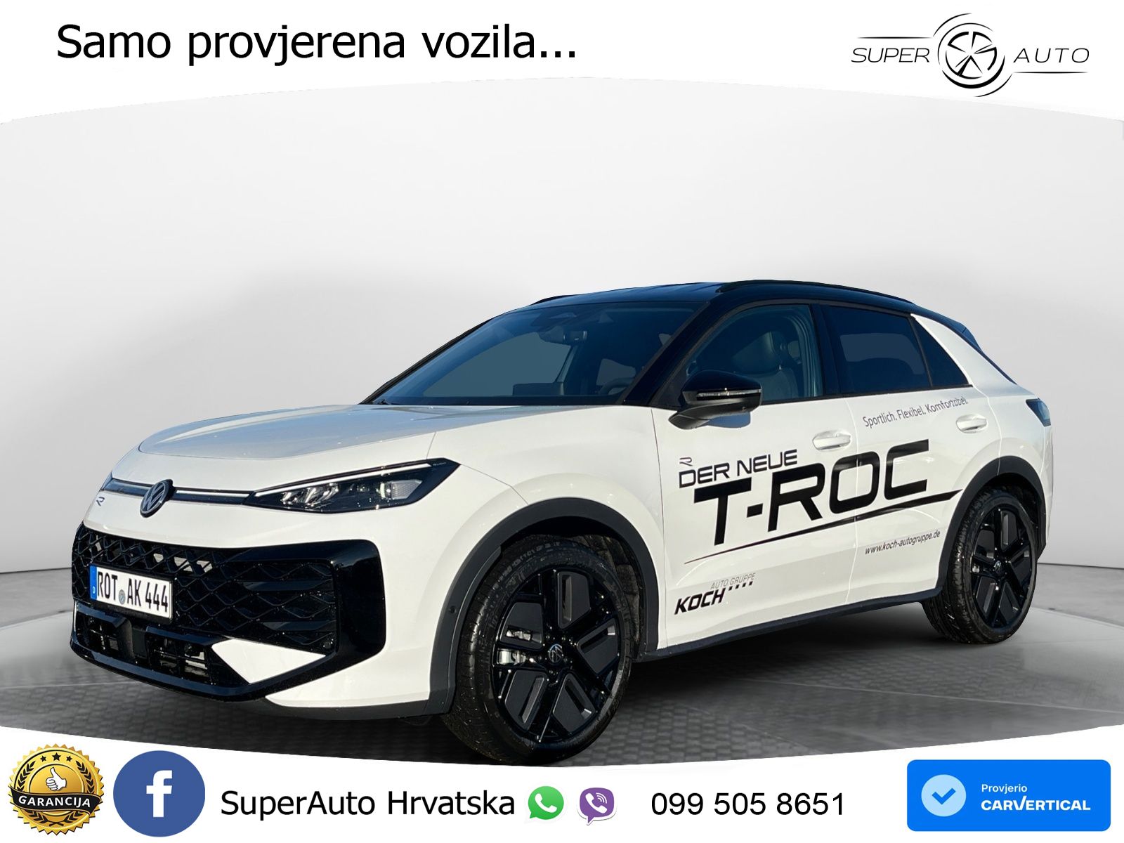 Volkswagen T-Roc II 1.5 eTSI (150 KS)  DSG MATRIX+GR SJED+KAM