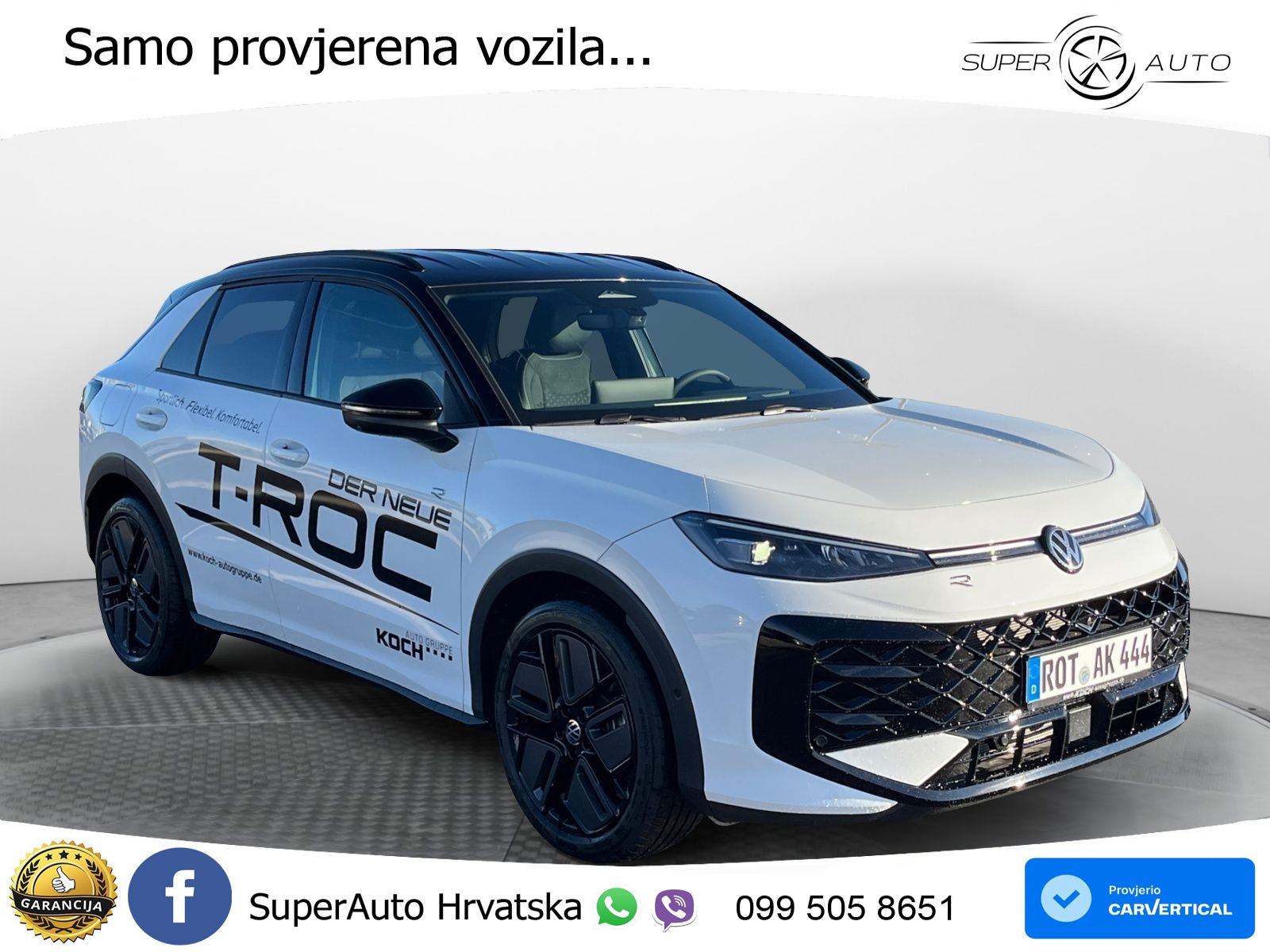 Volkswagen T-Roc II 1.5 eTSI (150 KS)  DSG MATRIX+GR SJED+KAM