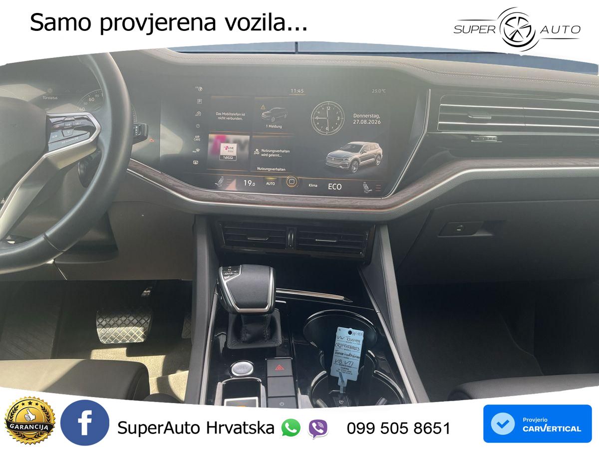 Volkswagen Touareg 3.0 V6 TDI (231 KS) 4MOTION Tiptronic ZRAČNI+ACC+4xGR SJED+KAM
