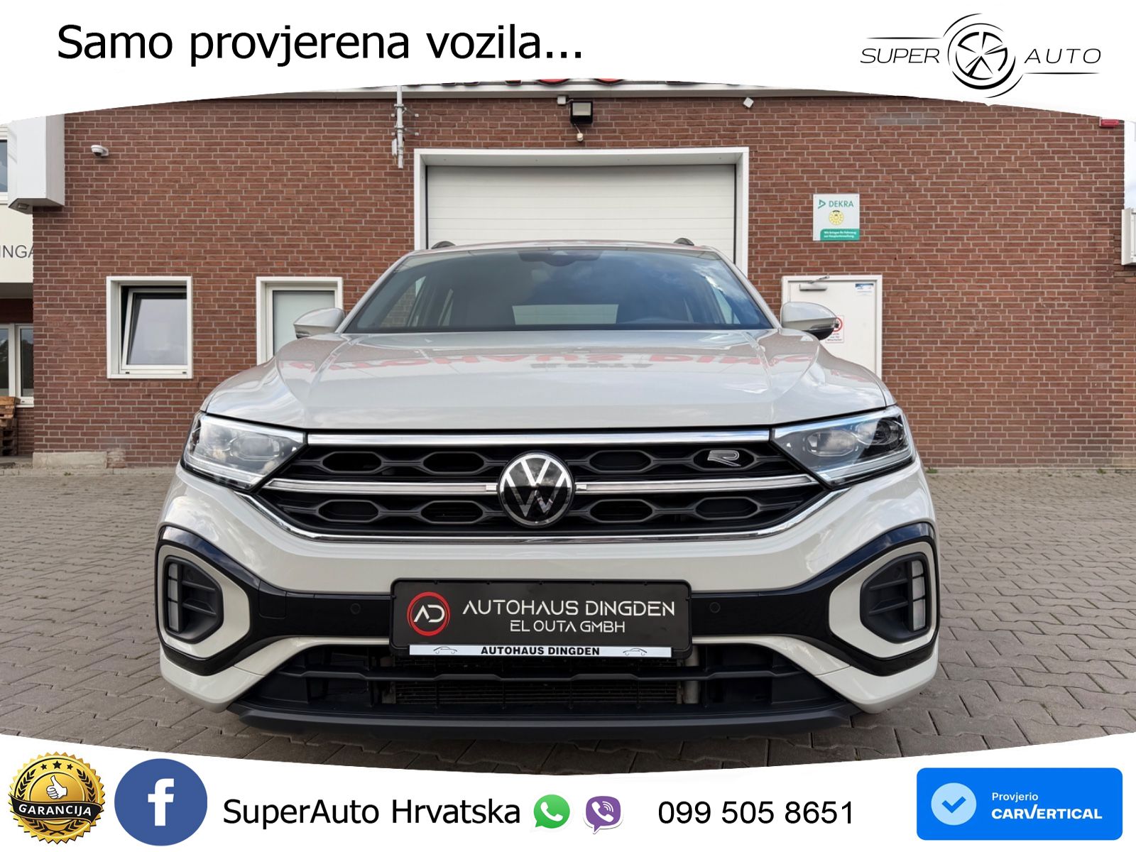 Volkswagen T-Roc 2.0 TDI (150 KS) DSG R-Line LED+GR SJED+ACC