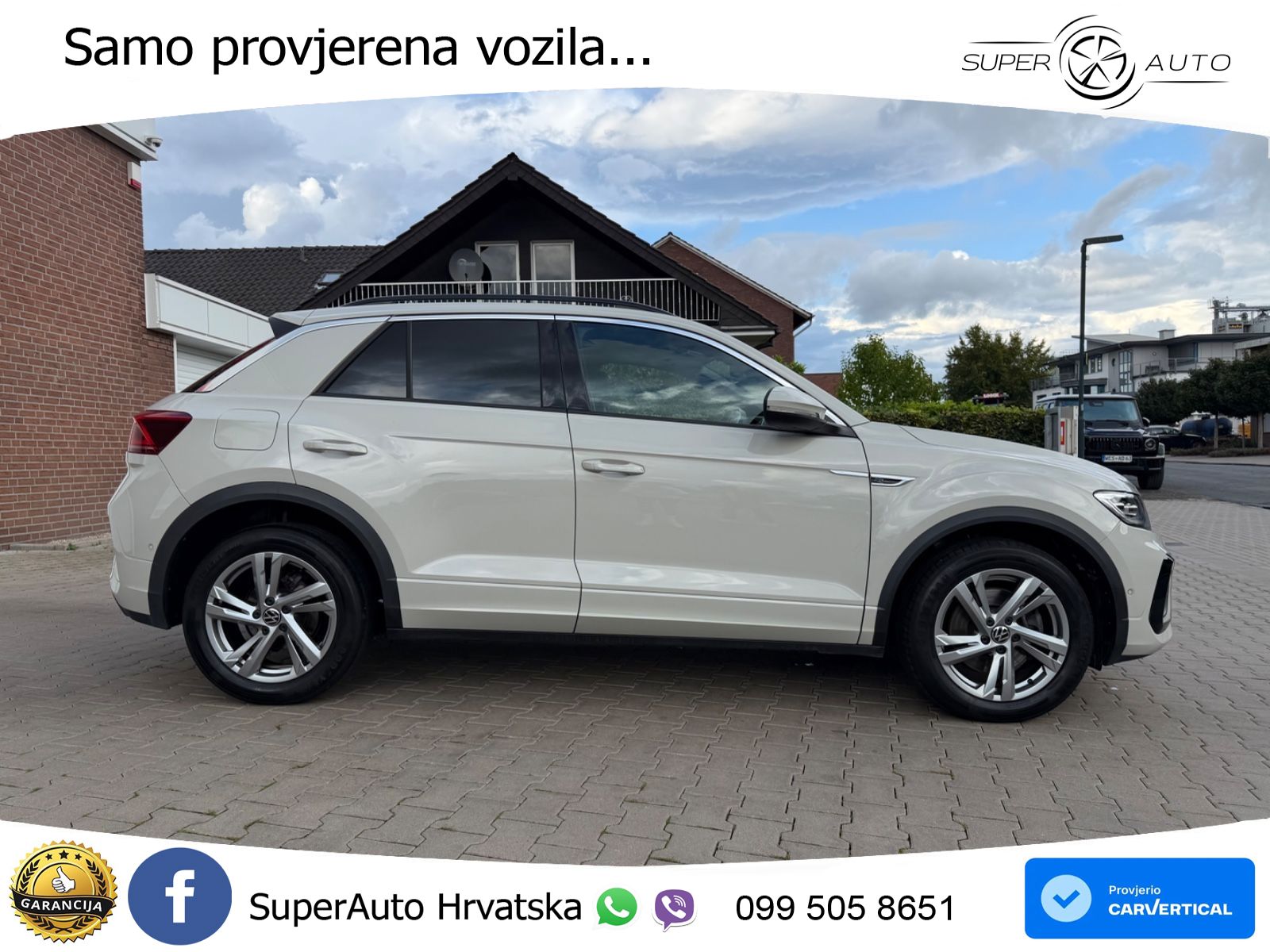 Volkswagen T-Roc 2.0 TDI (150 KS) DSG R-Line LED+GR SJED+ACC