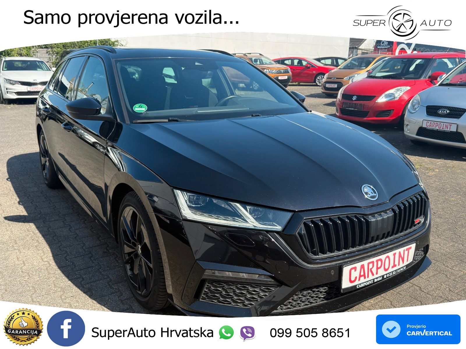 Škoda Octavia Combi RS 2.0 TDI (200 KS) 4x4 DSG