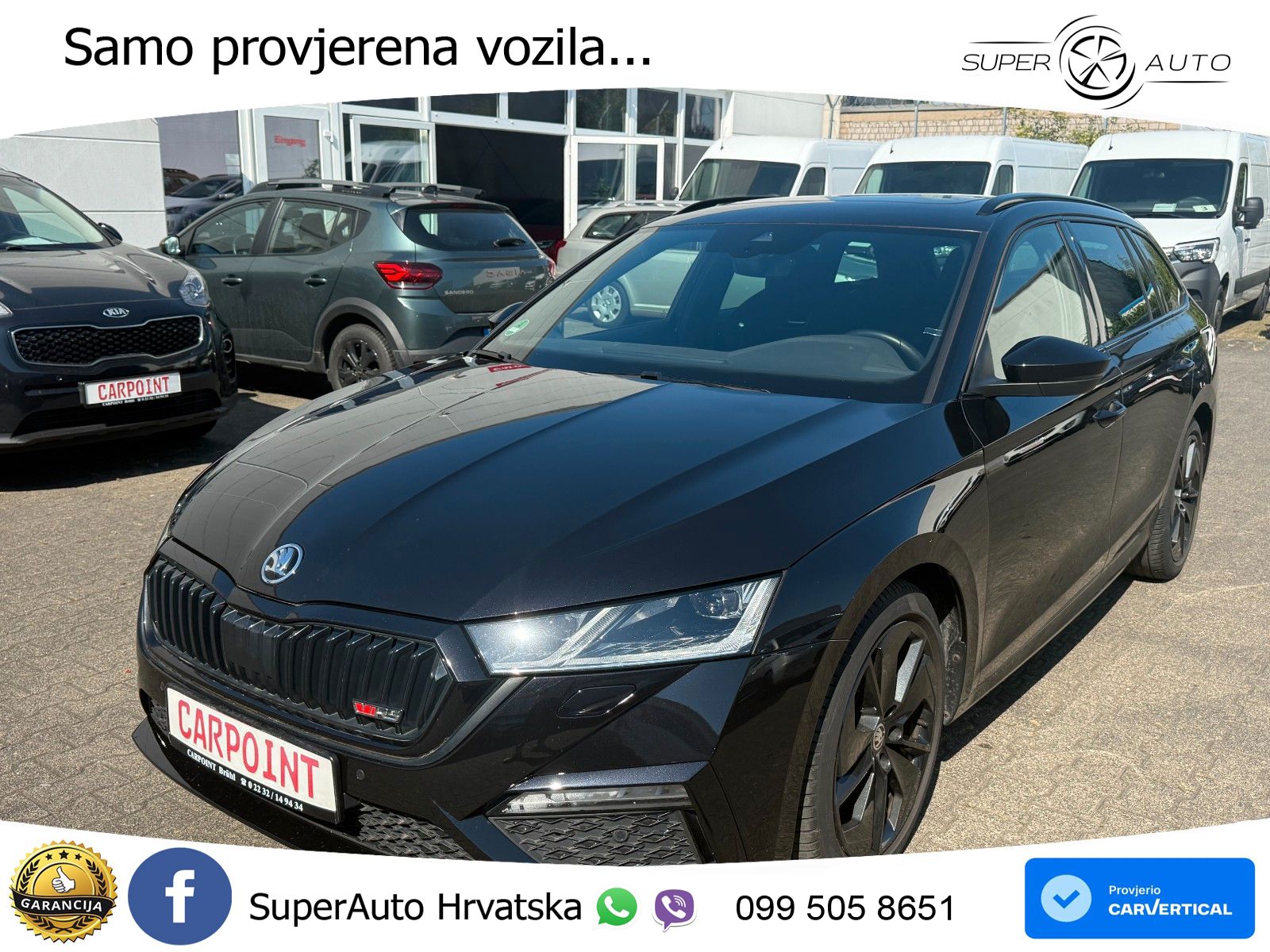 Škoda Octavia Combi RS 2.0 TDI (200 KS) 4x4 DSG