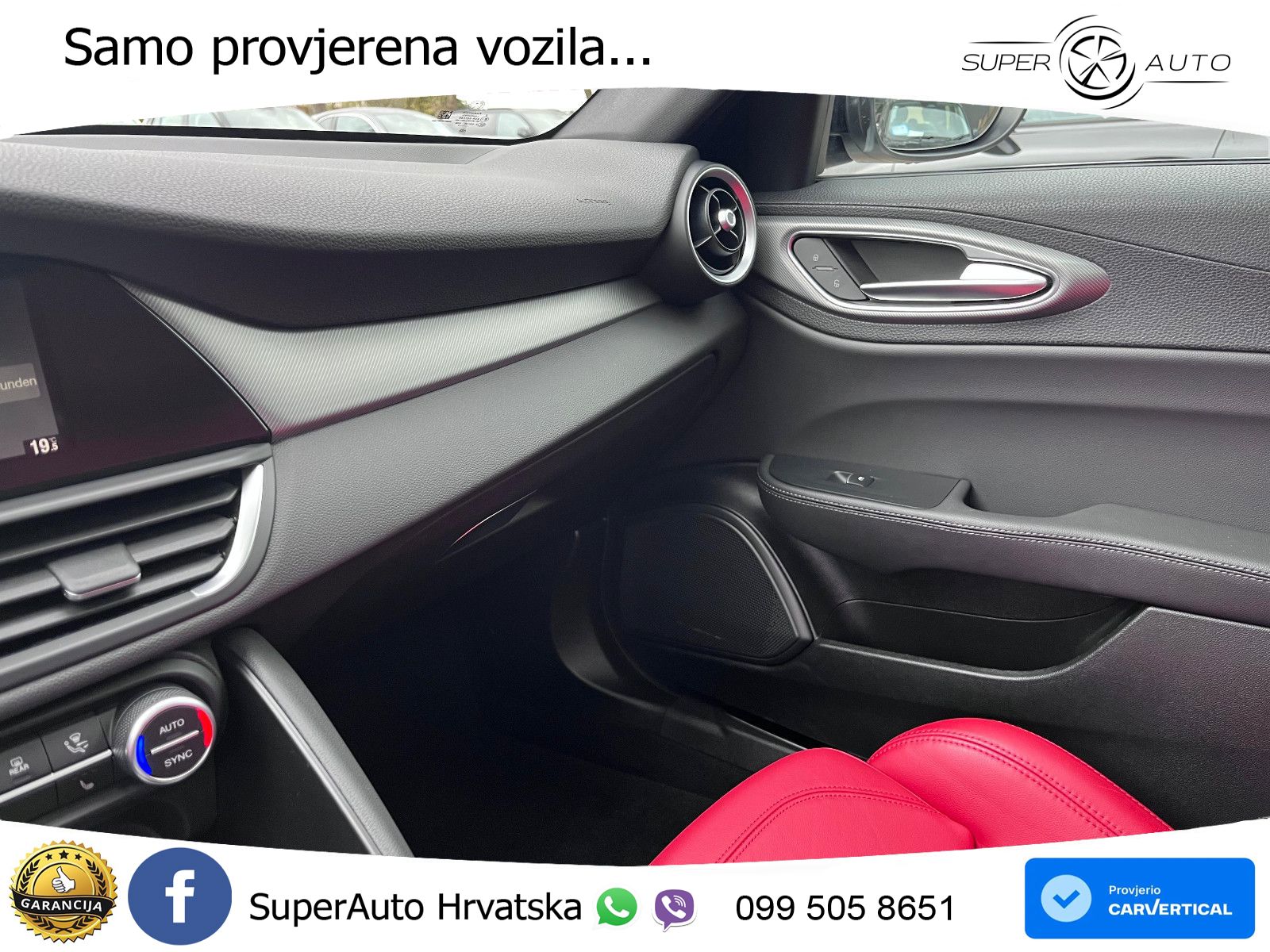 Alfa Romeo Giulia 2.0 Turbo (280 KS) Q4 Automatic LED+GR SJED+ACC