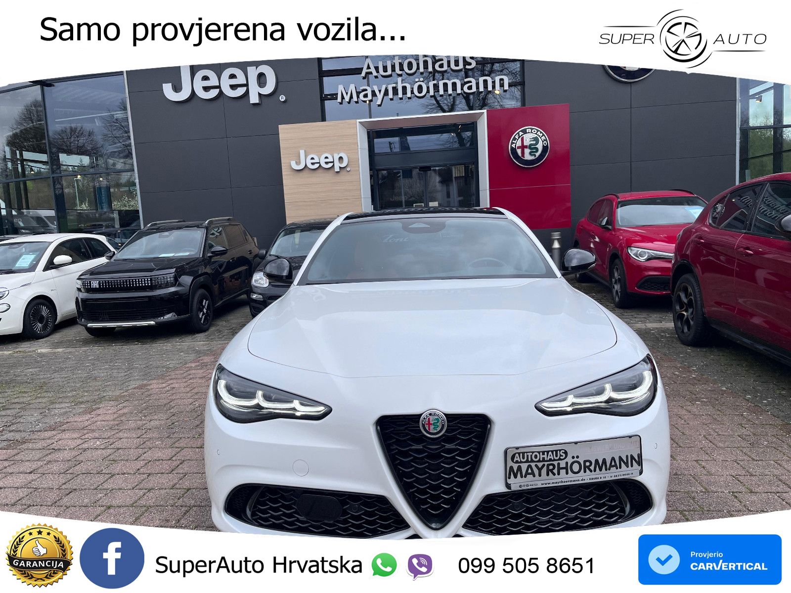 Alfa Romeo Giulia 2.0 Turbo (280 KS) Q4 Automatic LED+GR SJED+ACC