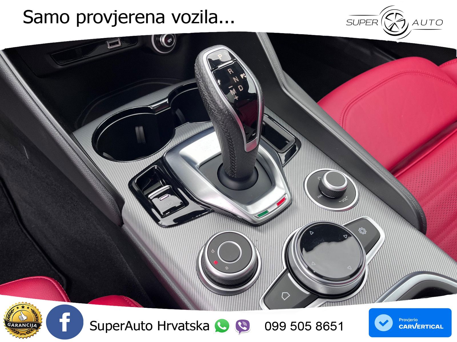 Alfa Romeo Giulia 2.0 Turbo (280 KS) Q4 Automatic LED+GR SJED+ACC