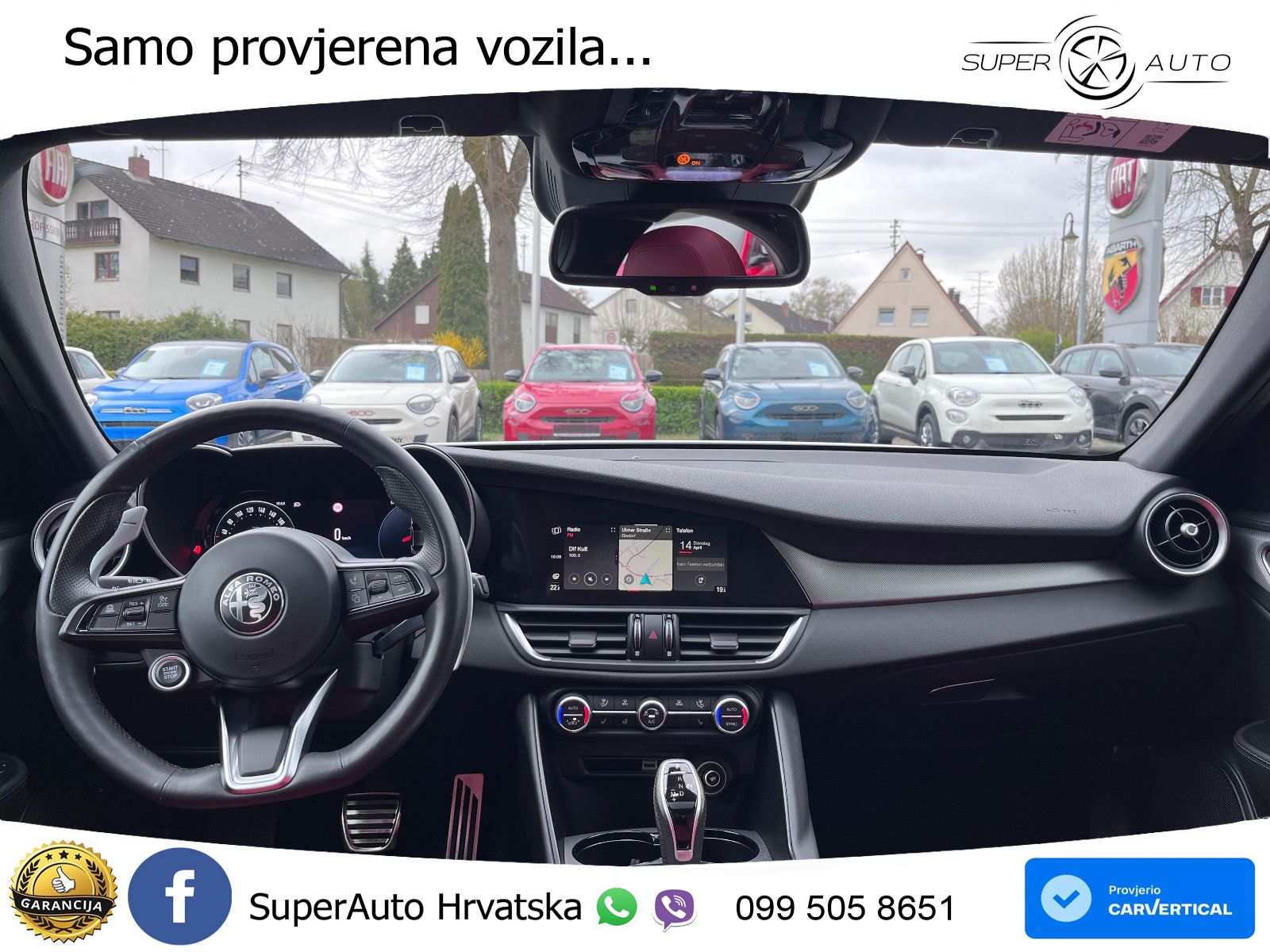 Alfa Romeo Giulia 2.0 Turbo (280 KS) Q4 Automatic LED+GR SJED+ACC