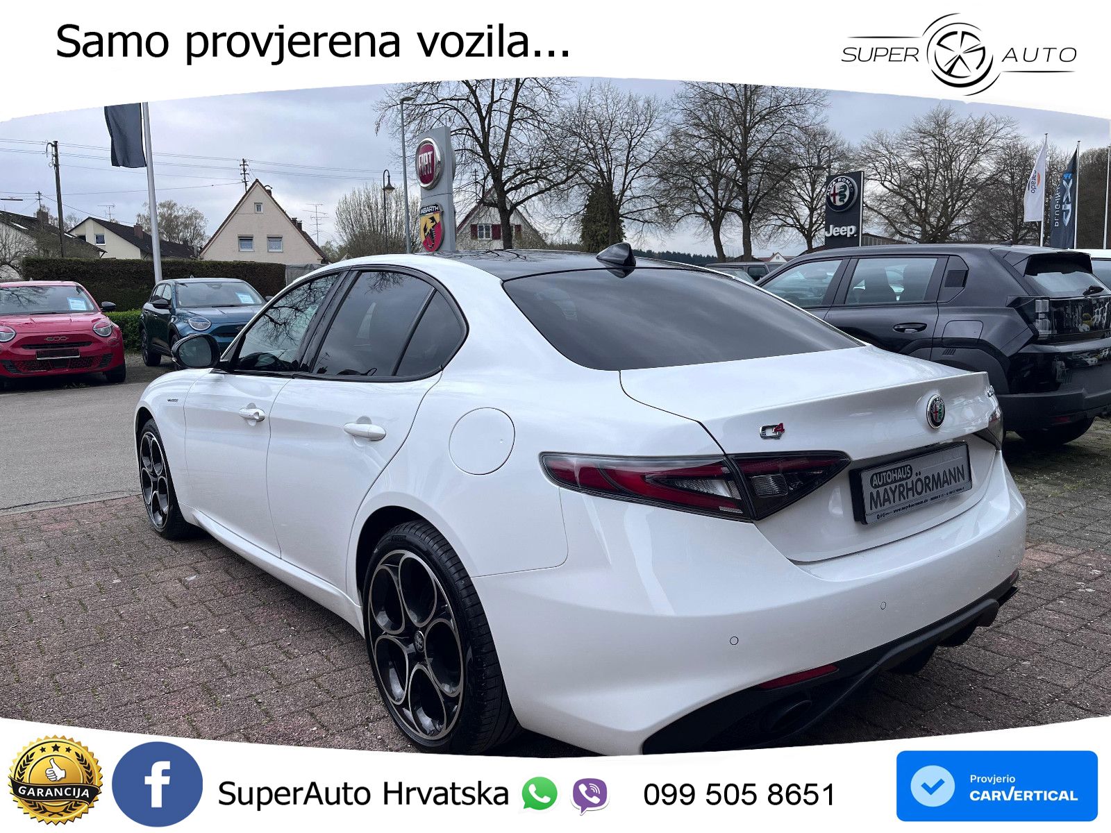 Alfa Romeo Giulia 2.0 Turbo (280 KS) Q4 Automatic LED+GR SJED+ACC