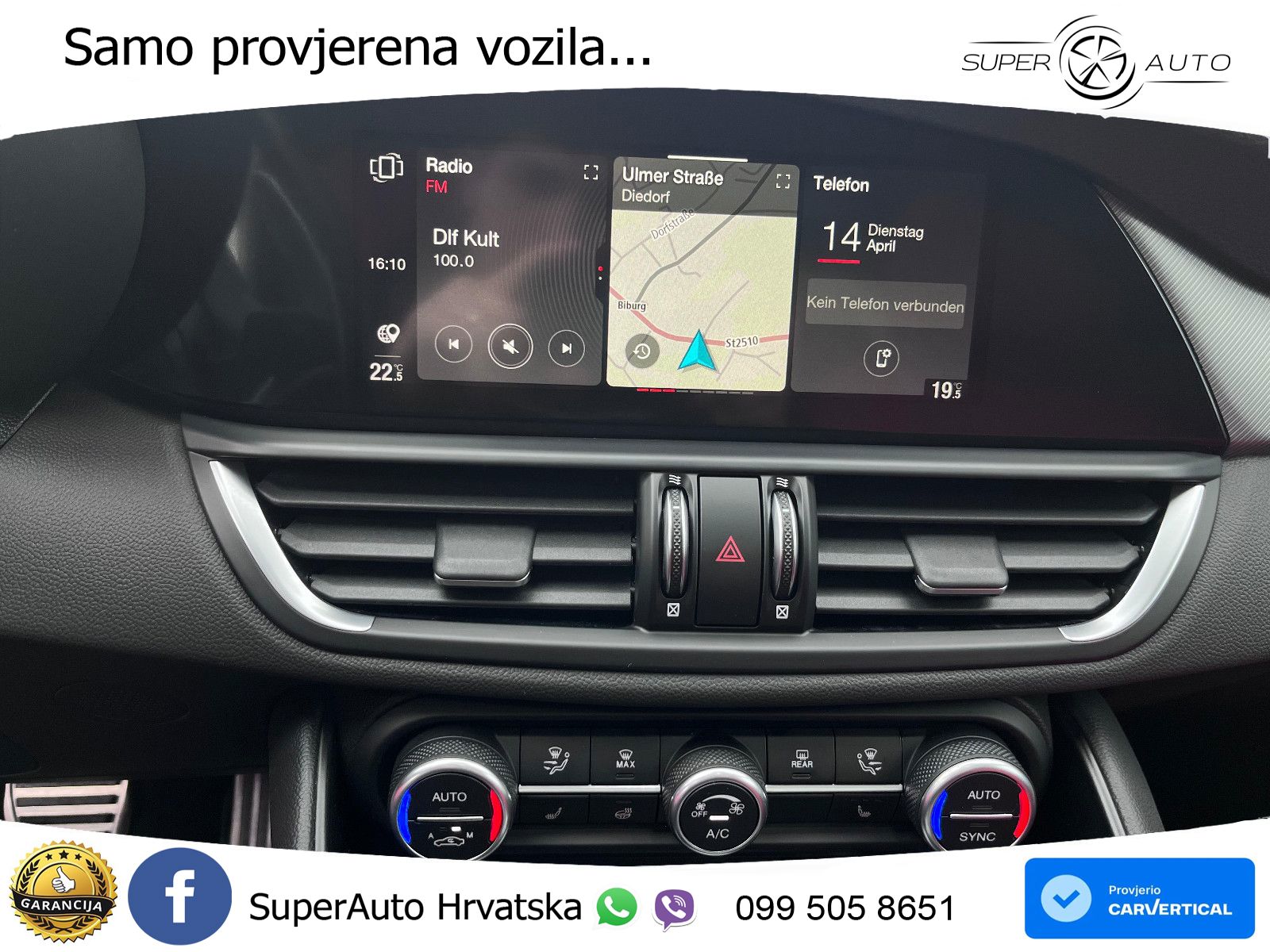 Alfa Romeo Giulia 2.0 Turbo (280 KS) Q4 Automatic LED+GR SJED+ACC