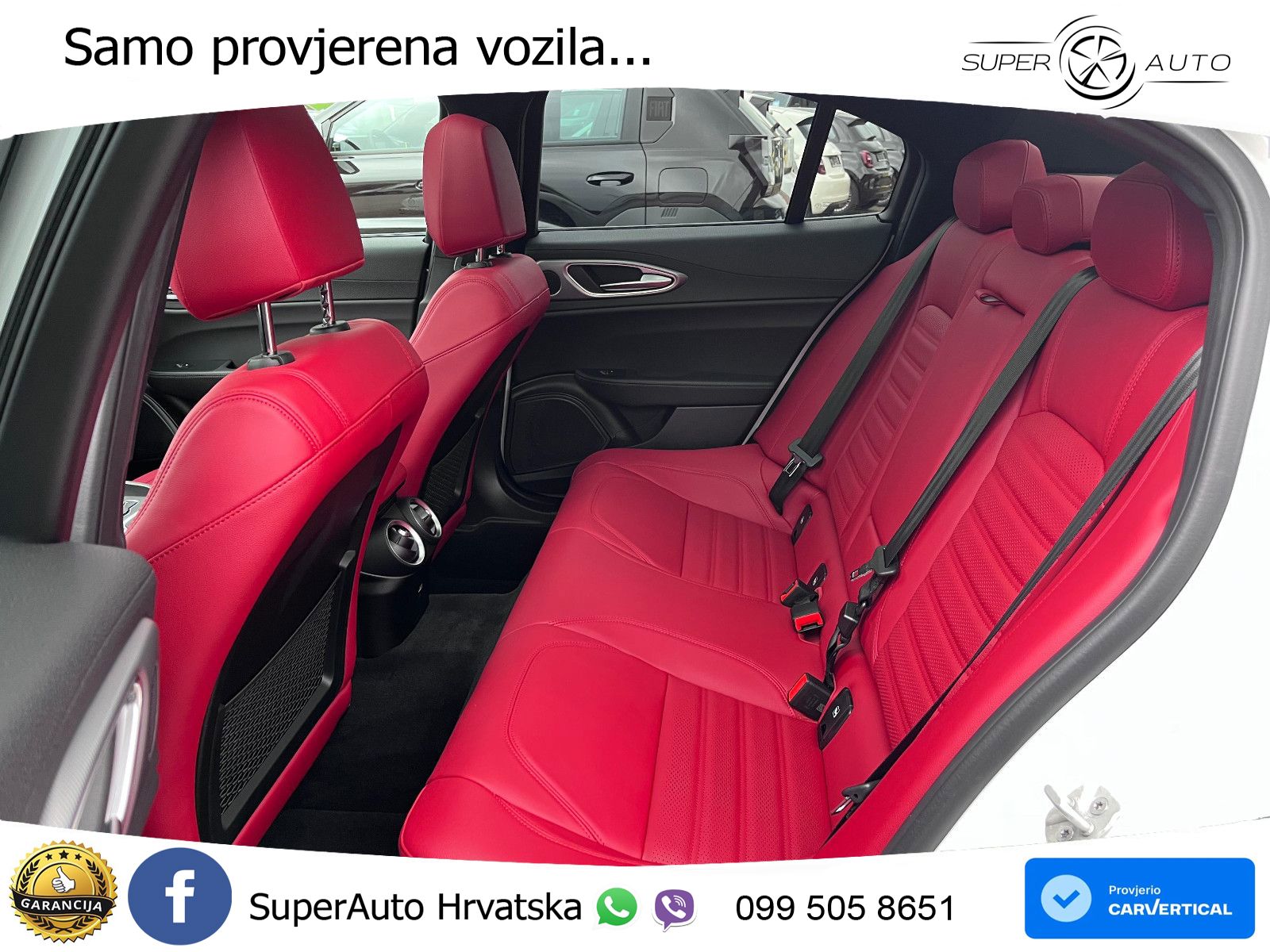 Alfa Romeo Giulia 2.0 Turbo (280 KS) Q4 Automatic LED+GR SJED+ACC