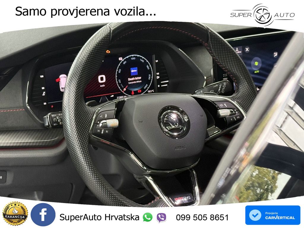Škoda Octavia Combi RS 2.0 TDI (200 KS) 4x4 DSG