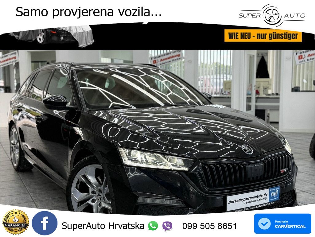 Škoda Octavia Combi RS 2.0 TDI (200 KS) 4x4 DSG
