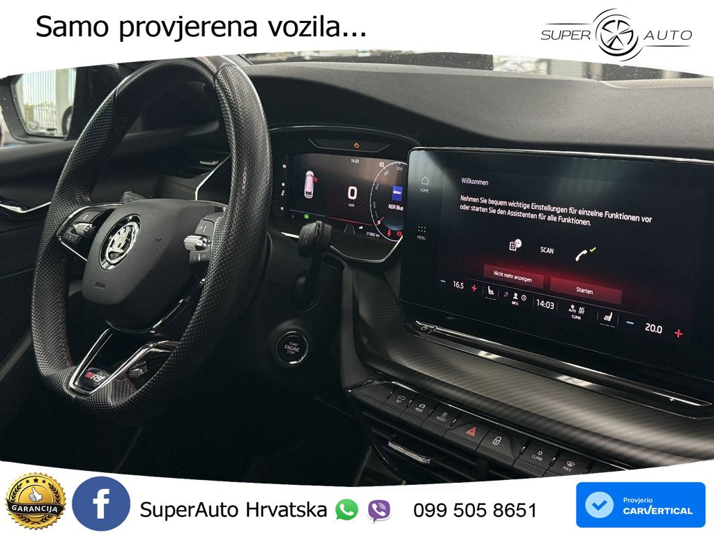 Škoda Octavia Combi RS 2.0 TDI (200 KS) 4x4 DSG