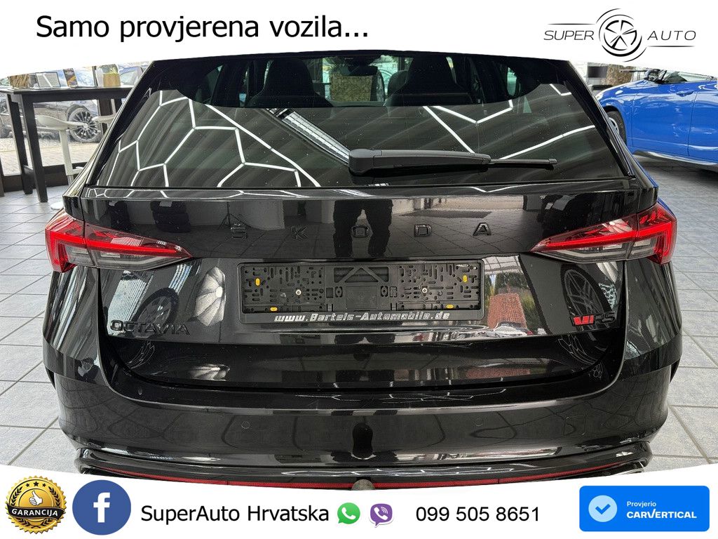 Škoda Octavia Combi RS 2.0 TDI (200 KS) 4x4 DSG