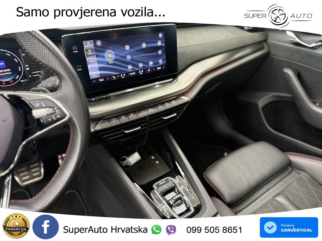 Škoda Octavia Combi RS 2.0 TDI (200 KS) 4x4 DSG