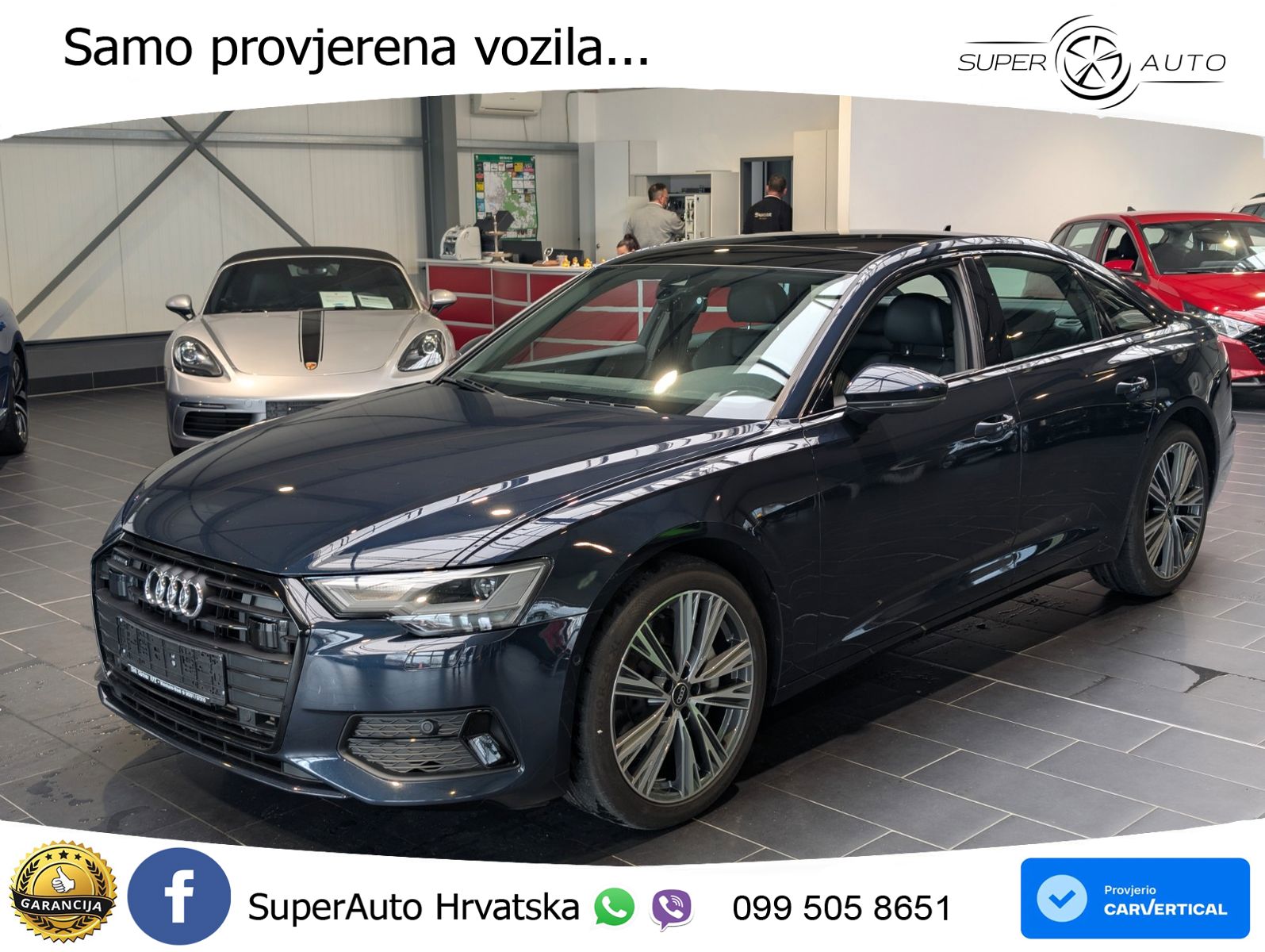 Audi A6 55 TFSI V6 (340 KS) quattro S tronic LED+GR SJED+ACC