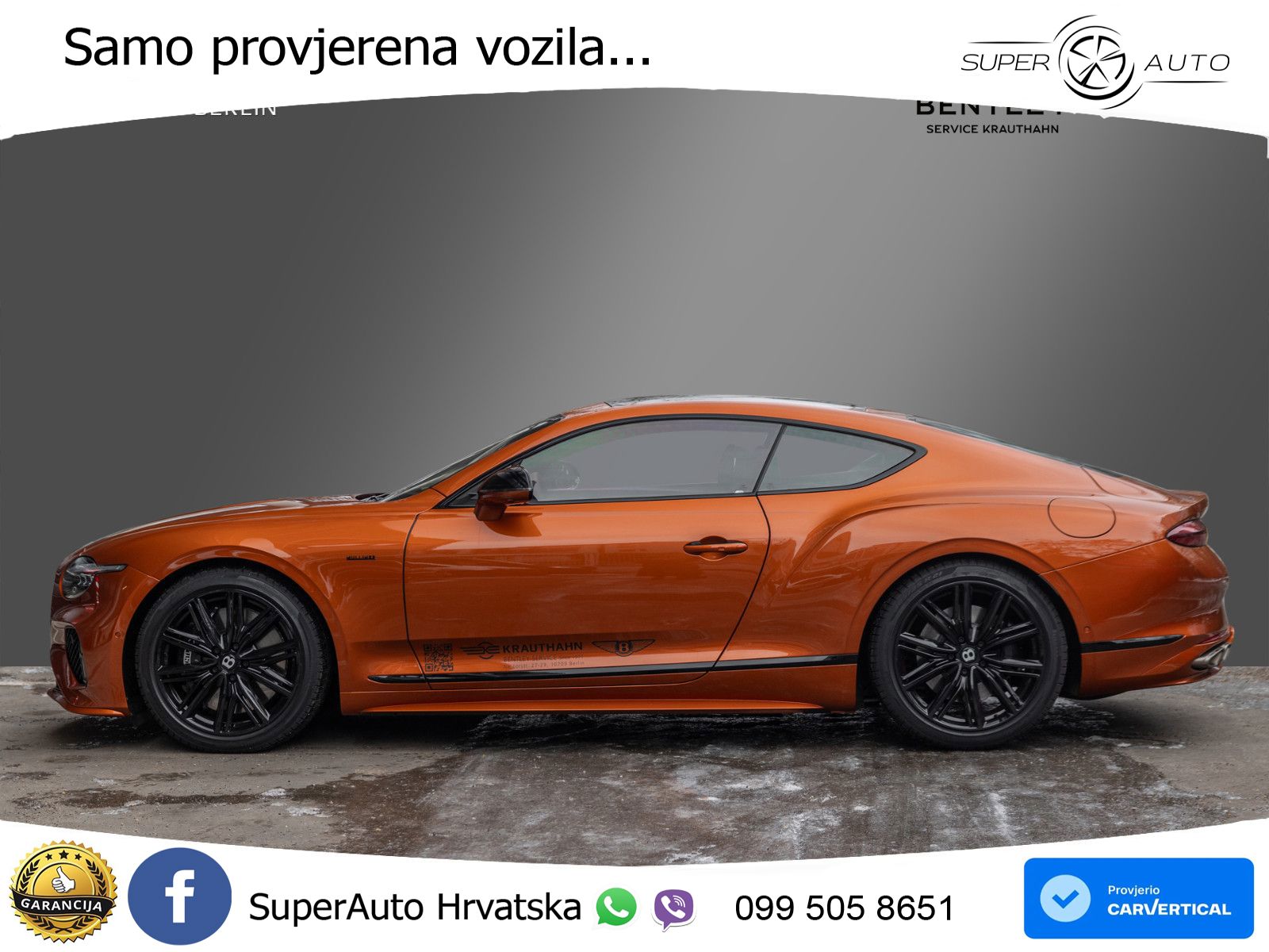 Bentley Continental GT IV 4.0 V8 TFSi (782 KS) AWD DCT LED+GR SJED+ACC
